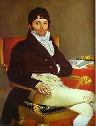 Jean-Auguste Dominique Ingres Portrait of Monsieur Riviere oil painting